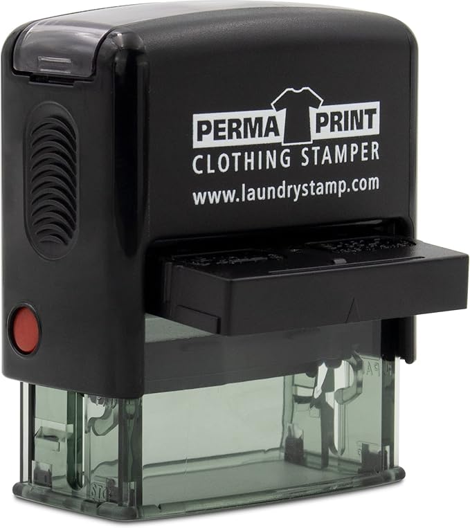 PermaPRINT Clothing Stamper with Black Ink