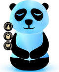 Calm Collective Peaceful Panda Breathing Trainer Light for Calming Stress, Anxiety Relief Items for ADHD, Mindfulness Meditation Tools for Depression, Great Self Care and Mental Health Gifts