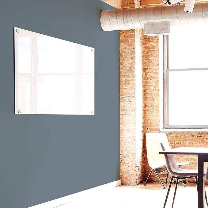 Quartet Dry Erase Board, Magnetic Whiteboard 36" x 24", Glass Board for Wall, Infinity, Brilliance White (G23624W)