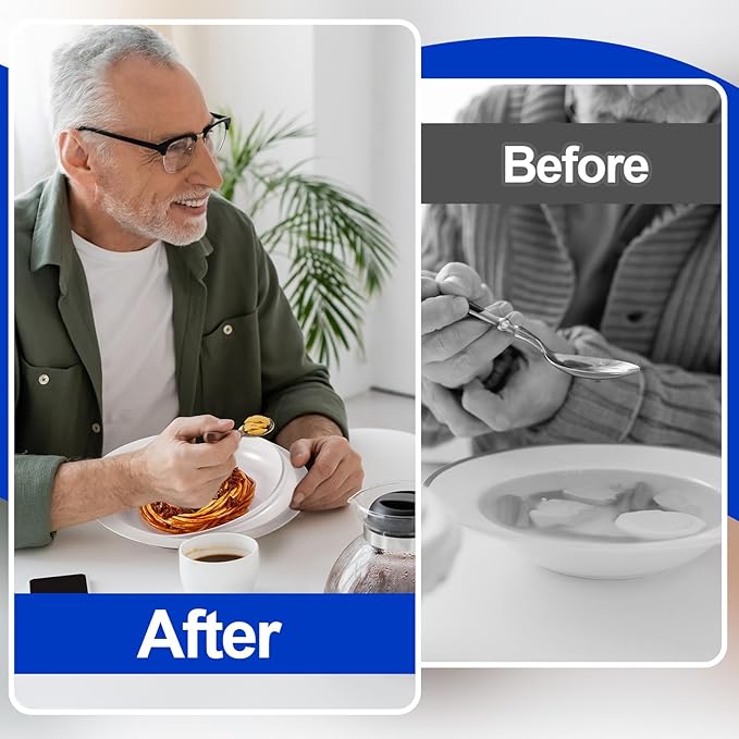 Hushee Adaptive Spill Proof Scoop Bowl and Plate Set with Suction Base Non Skid Self Feed Dinnerware for Elderly Disabled Handicapped from Parkinsons, Dementia, Stroke, Tremor(3 Sets,White)