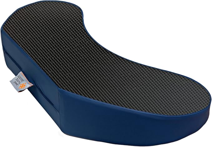 Bedsore Rescue Positioning Pillow Wedge - Tailbone, Sacrum, Buttocks, Standard Size 100-250bs - Hypoallergenic + Moisture Proof - Non-Slip Turning Wedge - Medical Grade Hospital to Home - Made in USA