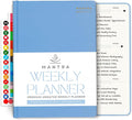 2026 Planner, Daily Journal & Gratitude Journal All-In-One with To Do List, Self Care Prompts & Habit Tracker - 7 x 10 - Blue