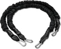 Durable Exercise Bands for Strength Training, Mobility & Stretching - Versatile Safety Sleeved Training Bands for Home, Gym or Outdoor Workouts