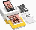 KODAK Dock Plus 4PASS Instant Photo Printer, 4x6” Portable Picture Printer, Bluetooth & Dock 2-in-1 Home and Gift Printer for iPhone & Android, 50 Sheets Bundle