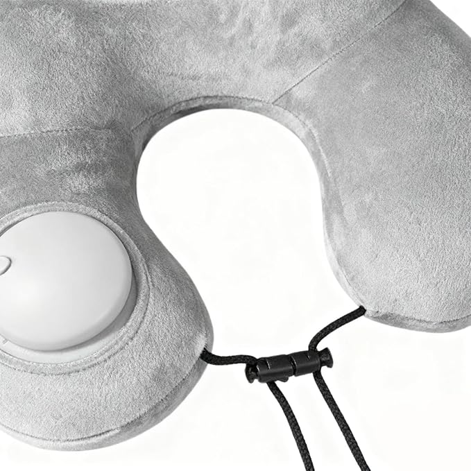 Neck Support Pillow, U Shape Travel Cushion, Plush Sleeper Pad, Soft Pressure Relief Design, Comfort Rest Support, Travel Comfort Accessory, for Airplane Office Bedroom Camping