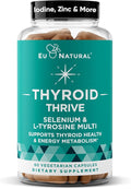 Thrive Energy Support – Naturally Fight Fatigue, Balance Hormones, Promote Focused Energy – Zinc, Selenium, Iodine – 60 Vegetarian Soft Capsules