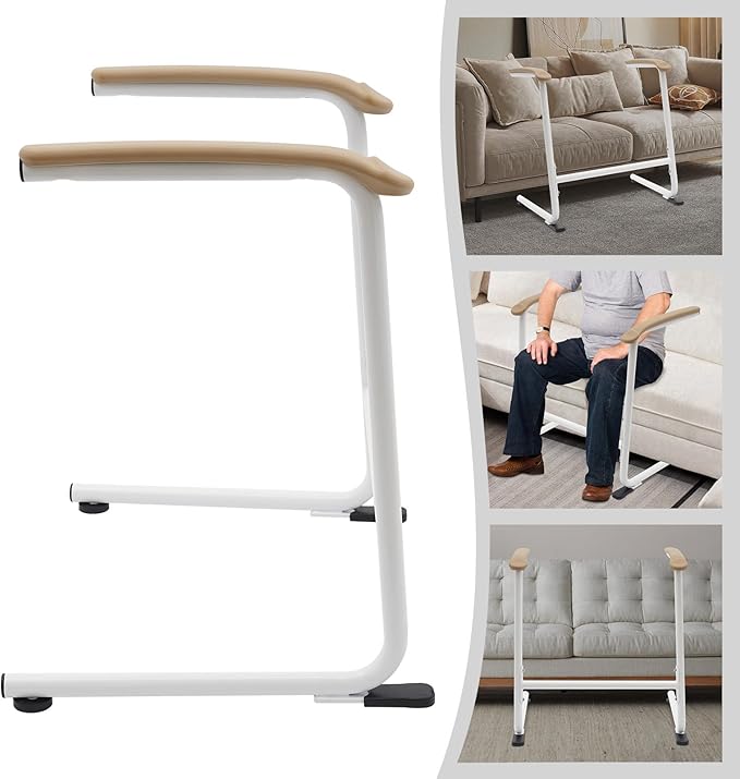 Couch Stand Assist, 330LBS Capacity Stand Assist Aid for Elderly, Chair Riser for Seniors with Non-Slip Base, Fits Sofas & Toilets