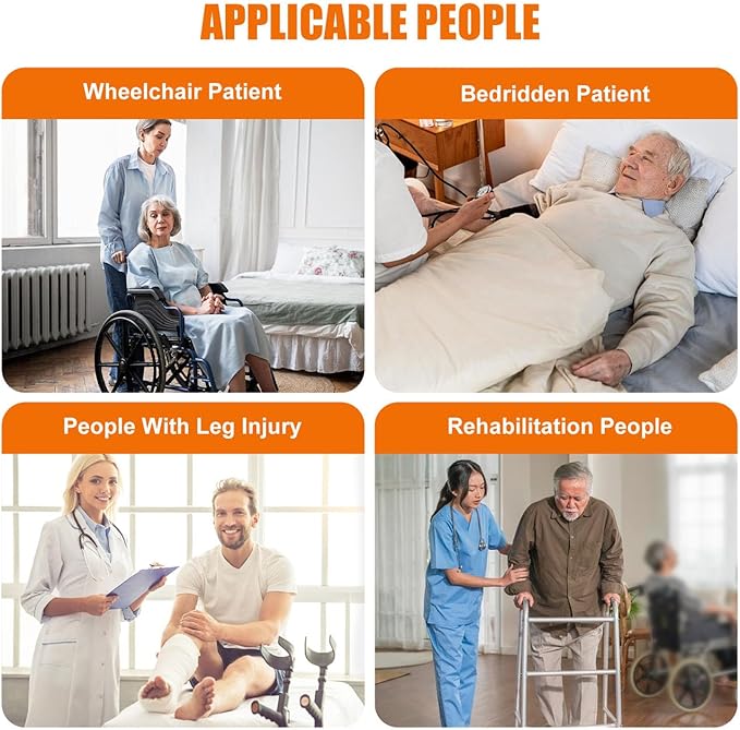 Rhino Valley Gait Belt for Senior with 7 Handles, 59" Anti-Slip Gate Belts medical for elderly, Transfer Belt with Quick Release Buckle, Elderly, Physical, Handicap, Bariatric Therapy, Black & Black
