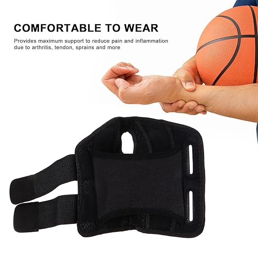Adjustable Wrist Brace for Carpal Tunnel and Breathable Double Compression Support Splint with Straps for Left Right Hand Comfortable Arm Wrap for Sprains and Tendon