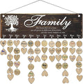 Birthday Gifts for Grandma, Family Birthday Tracker Reminder Calendar Board, Best Mom Grandma Christmas Mother Day Present Idea, Record Birthday in One Place, New Year Gift for Elderly
