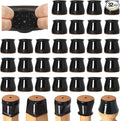 32 Pcs Chair Leg Floor Protectors for Hardwood Floors Silicone Covers to Protect Wood Tile Floors Felt Bottom Furniture Leg Caps Anti-Scratch Reduce Noise (Fit:1.3"-2")