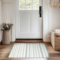 jinchan Boho 2x3 Rugs for Entryway - Moroccan Machine Washable Doormat Soft Bohemian Small Throw Rug Non-Slip Carpet for Entrance Kitchen Laundry Room Bedroom (2‘x3', Grey)
