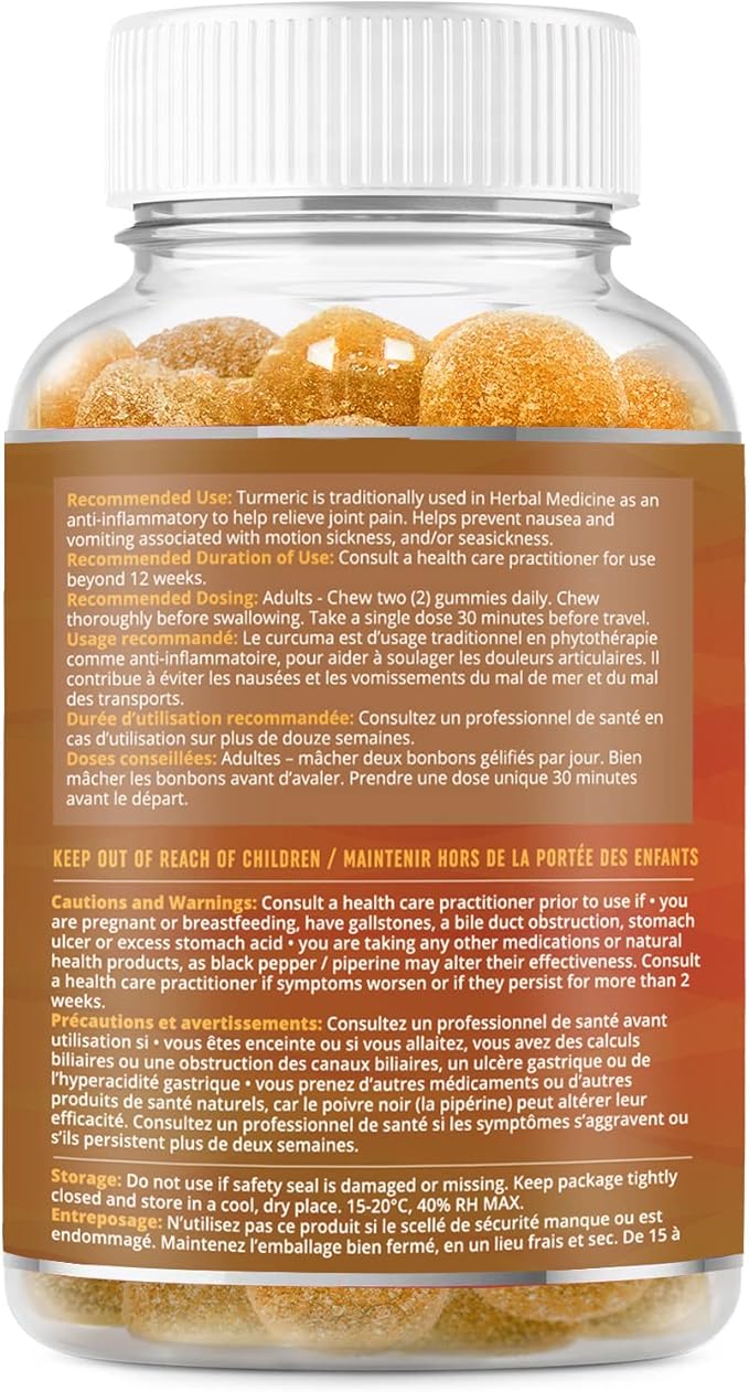BeLive Turmeric Curcumin with Black Pepper & Ginger - 500 mg of Turmeric and Ginger Supplement for Immune Support, Healthy Skin, and Joint Health - Tropical Flavor | 3-Pack