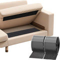 TEUVO 4.3" x 26.3 Feet Adhesive Hook and Loop Tape Heavy Duty Cushion Grip, Non Slip Couch Cushion Strips to Keep Couch Cushion Mattress from Sliding Outdoor No Punching Picture Wall Hanging Strips