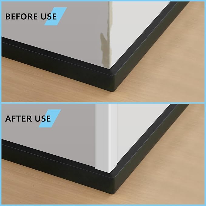 10pcs 57"L*0.59"W Aluminum Self-Adhesive Wall Corner Protectors, Wall Furniture Bumper, Safety Baby Proofing Corner Cushion Table Edge，Wide Coverage and Easy to Install - Silver