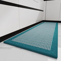 PADOOR Kitchen Mats for Floor, Kitchen Rugs Non Slip Washable, Rubber Backed Kitchen Runner Super Absorbent Kitchen Floor Mat Sink Rug, 20"x47" Teal