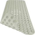 Extra Long Bathtub Mat Non Slip, Camel Soft Bath Mat for Tub 40 x 16 Inch Full Size, Bath Tub Shower Mats for Bathroom Floor with Big Suction Cups and Drain Holes, Easy Washable, BPA Free