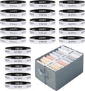 20 Pcs Bed Sheet Organizer and Storage Label Bands for Linen Closet-Elastic Bedding Sheet Keeper Straps for Bedsheet Sets (Mix 20PCs)