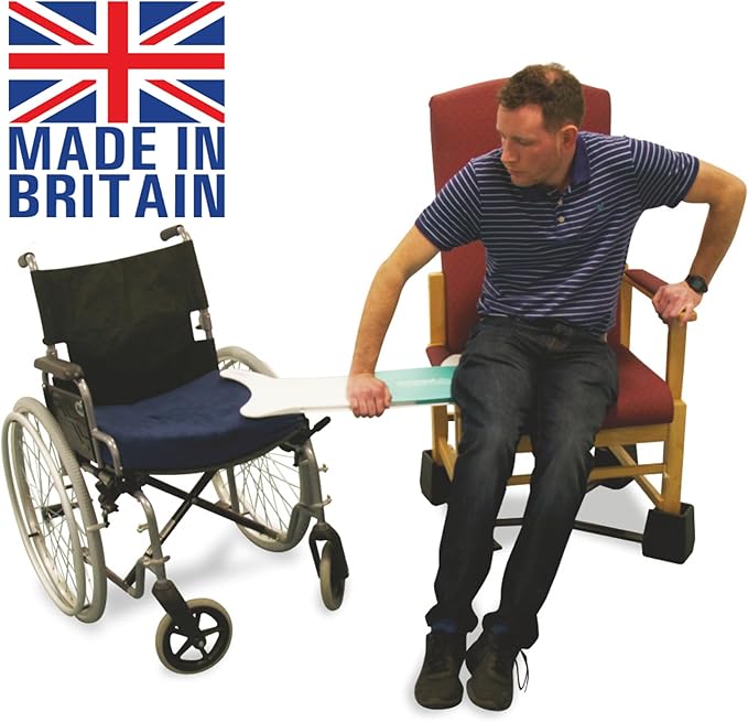 Buckingham Glideboard Transfer Board Wheelchair Accessories Mobility Aids Wheelchair Transfer Seat Disability Aids for Elderly and Disabled Mobility Aids for The Home Bath Board Furniture Transfers