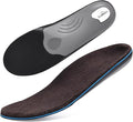 VALSOLE 250+lbs Winter Thermal Wool Insoles for Men Women,Plantar Fasciitis Orthotics Insert,for Flat Feet,High Arch,Foot Pain,Standing All Day Boot Work Shoe Warm Insoles(318mm)