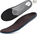 VALSOLE 250+lbs Winter Thermal Wool Insoles for Men Women,Plantar Fasciitis Orthotics Insert,for Flat Feet,High Arch,Foot Pain,Standing All Day Boot Work Shoe Warm Insoles(286mm)