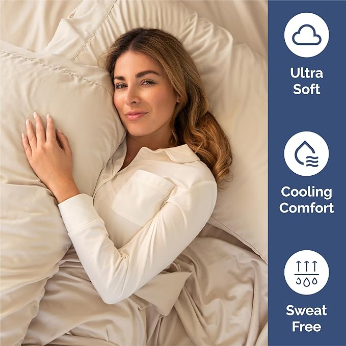 Split King 7 Piece Sheet Set - Cooling & Breathable Bed Sheets - Hotel Luxury Bed Sheets for Women, Men, Kids & Teens - Deep Pocket Bedding w/Easy Fit - Soft & Wrinkle Free - Split King Wheat Sheets