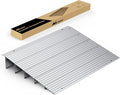 Nilight Door Threshold Ramp, 5" Rise Portable Aluminum Wheelchair Door Entry Ramps for Sheds Doorways Home Steps