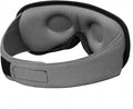 Soft 3D Sleep Mask for Sensitive Skin, Full Light Blocking and Breathable Eye Shade with Adjustable Strap, Comfortable Fit for Night Sleeping, Travel-Friendly with Storage Bag for Men and Women