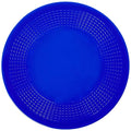Dycem Non-Slip Mat, Blue Textured Pad, 7.5" Diameter × 1/8" Thick – Daily Living Aid for Stabilization, Gripping, and Independent Living Support