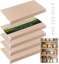 Wire Rack Covers, 24*12 Inch Shelf Covers for wire Shelving, Easy to Cut Closet Wires Shelf Cover-0.31 inch Thick(Not Wood) Moisture Resistant Durable Shelves Cover, Easy Install for Pantry, Kitchen