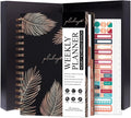 PLANBERRY Hourly Schedule Planner Premium – Undated Weekly Organizer with Time Slots & Monthly Budget – Time Management, Goal Setting, to-Do List & Habit Tracker –6.9″x8.5″(Onyx Black)