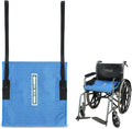 One Way Transfer Support Tubular Seat Cushion, Fall Prevention for Eldery in Chair or Wheelchair, Excellent Non-Slip Seat Cushion in Car Seat or Office Chair (Blue, with Handles(17"x17"))