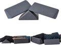 SAMTY Bed Wedges & Body positioners for Elderly/Seniors Side Sleeper(3 in 1) Triangle Bed Wedge Pillow for Back Pain Relief Wedge Pillow Set for After Surgery