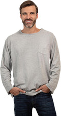 MAI We Care Post Shoulder Surgery Shirts for Men - Tear Away Recovery Apparel, Premium Chemotherapy Clothing
