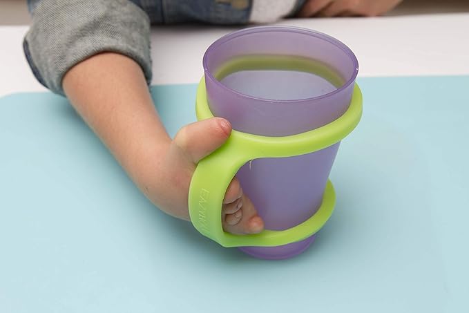 EazyHold Adaptive Handle for Sports, Tools, Cups and Bottles for Kids, Adults, Veterans, Seniors, Independent Living Accessory for Weak Grip, Stroke, Cerebral Palsy, Arthritis (2 Pack)