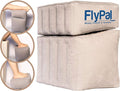 Flypal Inflatable Foot Rest Pillow, Kids Airplane Bed | Adjustable Height Leg Rest for Travel & Office | Improves Comfort & Circulation, Reduces Swelling & Fatigue | Lightweight & Portable