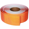 Orange Reflective Tape Outdoor Waterproof 3 inch, High Visibility Hazard Conspicuity Safety Industrial Marking Tape (166 feet)