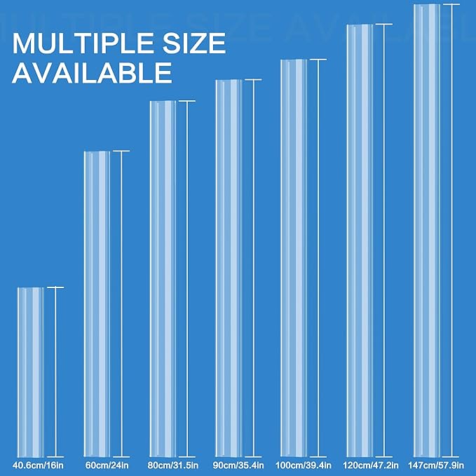 6PCS Clear Self-Adhesive Wall Corner Protectors，Corner Guards & Edge Protector for Wall Door Frame Cabinet Baseboard & Door, Table, Stair (31.5" X 1.18")