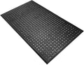 Rubber Non-Slip Waterproof Floor Mat Heavy Duty Anti-Fatigue Mats 33"x57" for Wet or Snow Deck, Restaurant Bar Kitchen Yard Boat