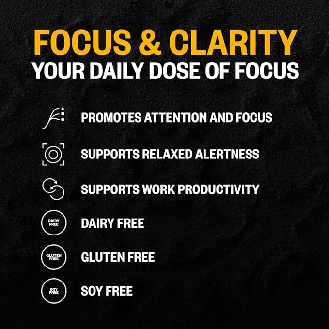 ONNIT Alpha Brain Black Label Capsules, IGEN Non-GMO Tested Citicoline Brain Supplement for Concentration and Memory, Lion’s Mane, Lutemax Lutein, L Theanine and Mucuna Pruriens, 80 Count