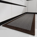 PADOOR Kitchen Rugs and Mats Non Skid Washable - Non Slip Absorbent Kitchen Runner Rugs for Floor, Machine Washable Standing Mats for in Front of Sink,Entryway,Entrance,Door(20"x70",Dark Brown)