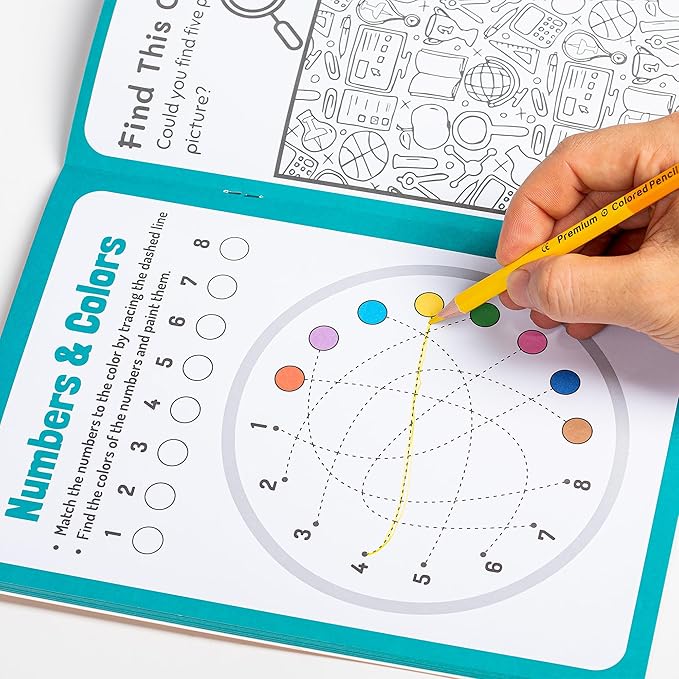 Assistex Large Print Activity Book Set for Seniors - Easy Activity Puzzle Book Set for Memory Loss - Fun and Engaging Word Puzzle Books for Dementia Patients and Elderly Adults
