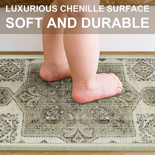 Non Slip Stair Treads for Wooden Steps Indoor, Begie, 15pcs, 30"X8", Soft Carpet Mat, Machine Washable Boho Carpet Treads with Reusable Adhesive Backing, Safety Stair Tread for Dog, Kid, Elder