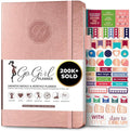 GoGirl Planner and Organizer for Women – A5 Size Weekly Planner, Goals Journal & Agenda to Improve Time Management, Productivity & Live Happier. Undated – Start Anytime, Lasts 1 Year – Rose Gold
