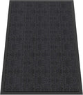 Indoor Outdoor Door Mat, 5’ x 4' Doormat for Entryway, Rubber Backing Non Slip Front Door Mat Outside Entrance, Super Absorbent Commercial Floor Mat for Home Office, Grey