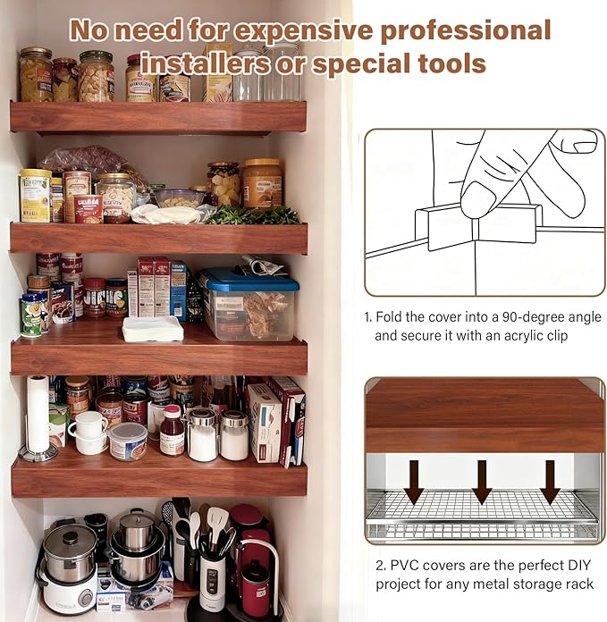 Wire Rack Covers, 30*16 Inch Shelf Covers for wire Shelving, Easy to Cut Closet Wires Shelf Cover-0.31 inch Thick(Not Wood) Moisture Resistant Durable Shelves Cover, Easy Install for Pantry, Kitchen
