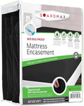 Guardmax Jersey Knitted Cot Size Zippered Mattress Encasement - Waterproof & Bed Bug Proof Mattress Protector - Comfortable, Soft, and Noiseless Zippered Bedding - Dust Mite Proof (33 x 75 x 10)