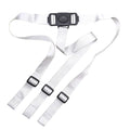 ZARPMA High Chair Straps, 3 Point Harness Straps Belt for Child Kid Chair Strap for IKEA Antilop High Chair (Grey)