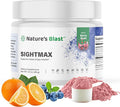 SightMax Eye Health Supplements - Eye Vitamins - with Bilberry, Eyebright, Lutein, Zeaxanthin & More Vitamins - Vegan, Non GMO, Gluten Free - 3.5 Oz - 30 Servings - Berry Rush Flavor