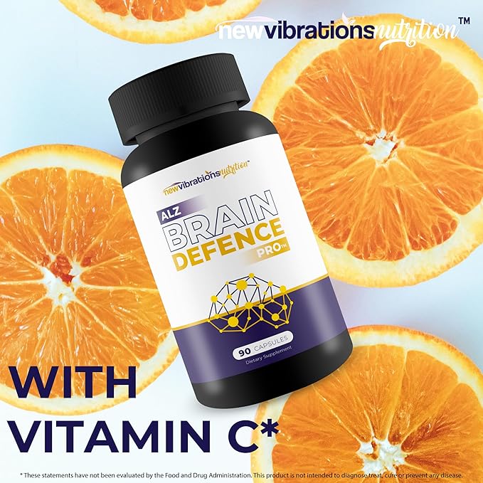ALZ Brain Defence Pro - Our Best Advanced Memory Formula - Turmeric Memory and Brain Memory Support Supplement - Brain Booster Supplement for Focus Memory Clarity Energy - Memory Pills